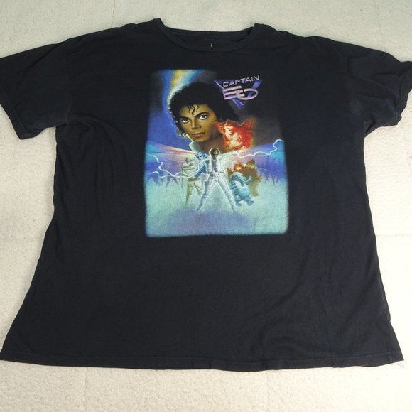 Disney Shirts Disney Michael Jackson Captain Eo Tshirt Xxl Poshmark